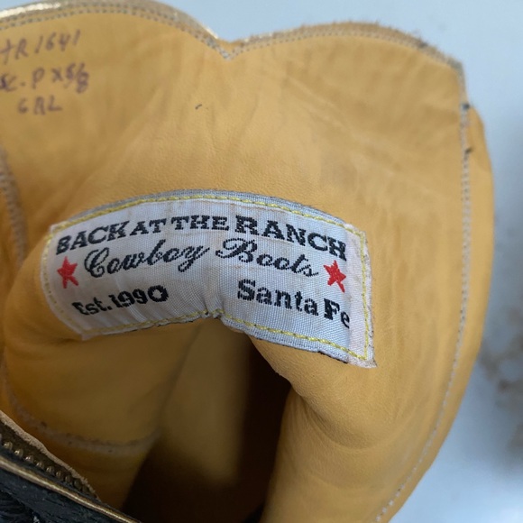 Back at the Ranch Cowboy Boots - Picture 2 of 3